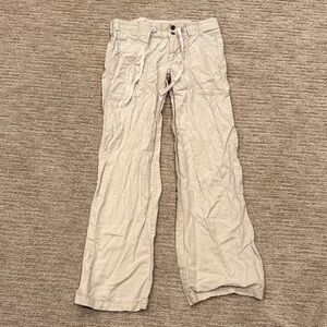 Patagonia Cream Wide Leg Pants